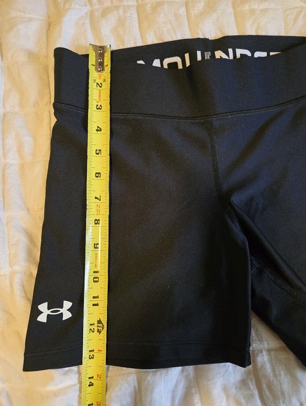 Under Armour Black Women's Training Compression Shorts - Picture 3 of 6